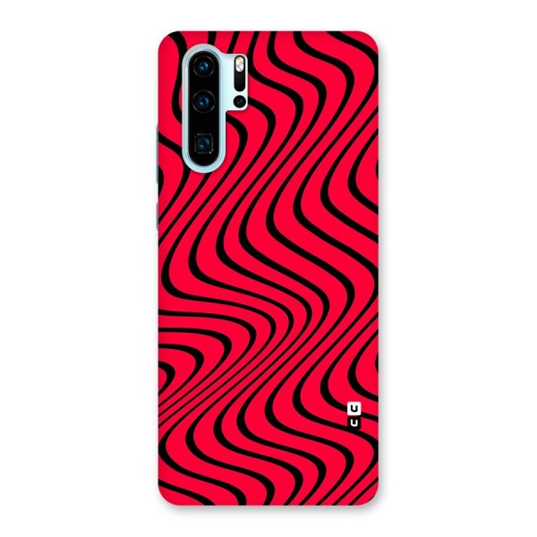 Waves Pattern Print Back Case for Huawei P30 Pro