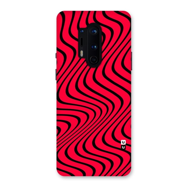 Waves Pattern Print Back Case for OnePlus 8 Pro