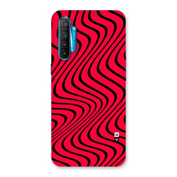 Waves Pattern Print Back Case for Realme XT