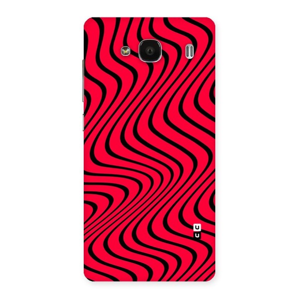 Waves Pattern Print Back Case for Redmi 2s