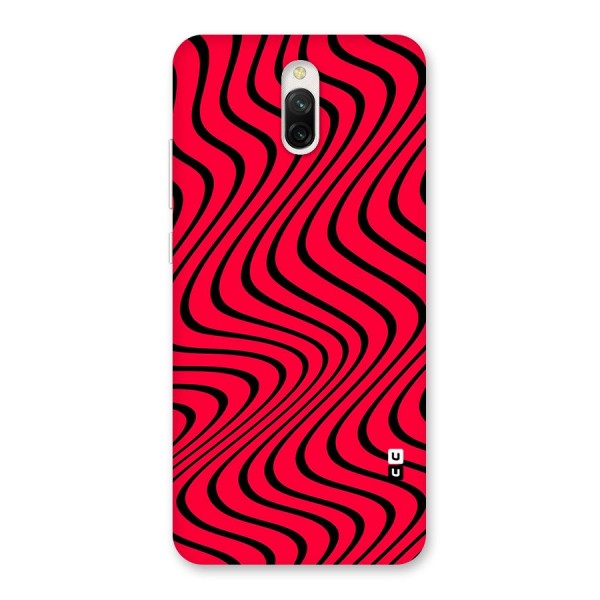 Waves Pattern Print Back Case for Redmi 8A Dual