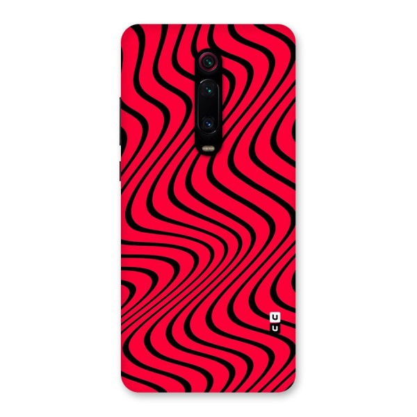 Waves Pattern Print Back Case for Redmi K20 Pro