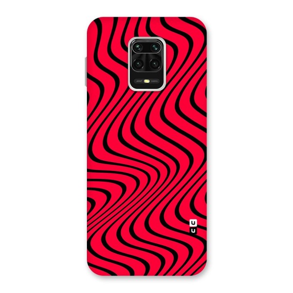 Waves Pattern Print Back Case for Redmi Note 9 Pro Max