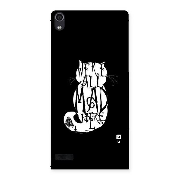 We All Mad Here Back Case for Ascend P6
