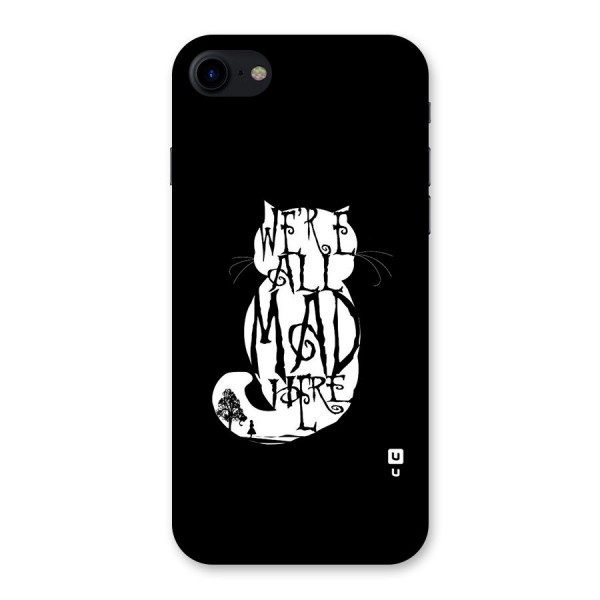 We All Mad Here Back Case for iPhone SE 2020