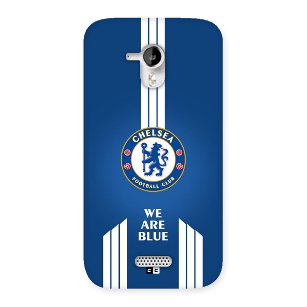 We Are Blue Back Case for Canvas HD A116