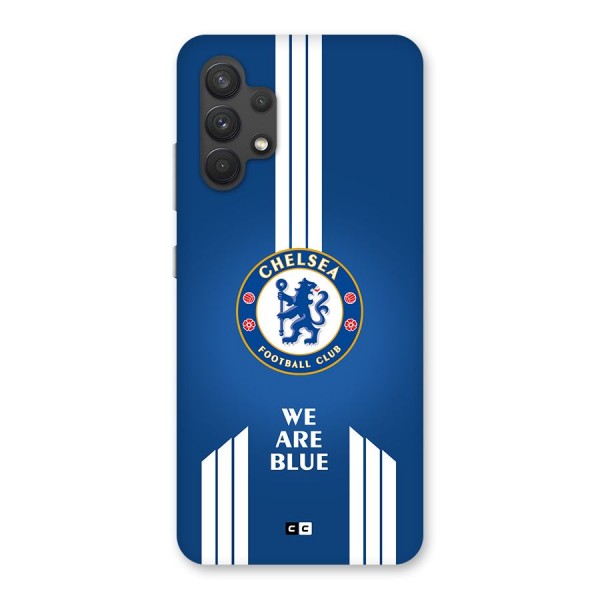 We Are Blue Back Case for Galaxy A32