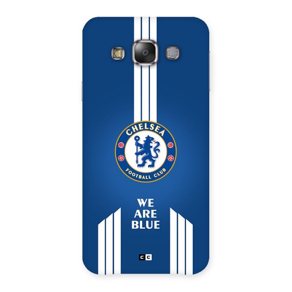 We Are Blue Back Case for Galaxy E7