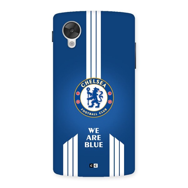 We Are Blue Back Case for Google Nexus 5