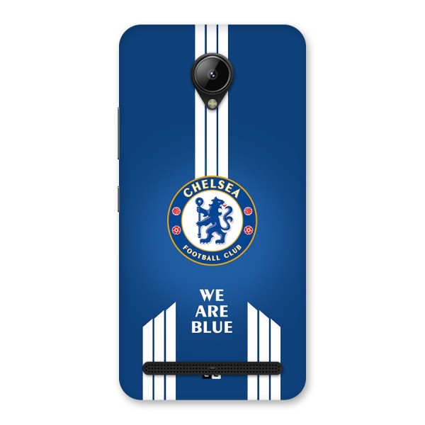 We Are Blue Back Case for Lenovo C2