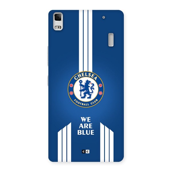 We Are Blue Back Case for Lenovo K3 Note