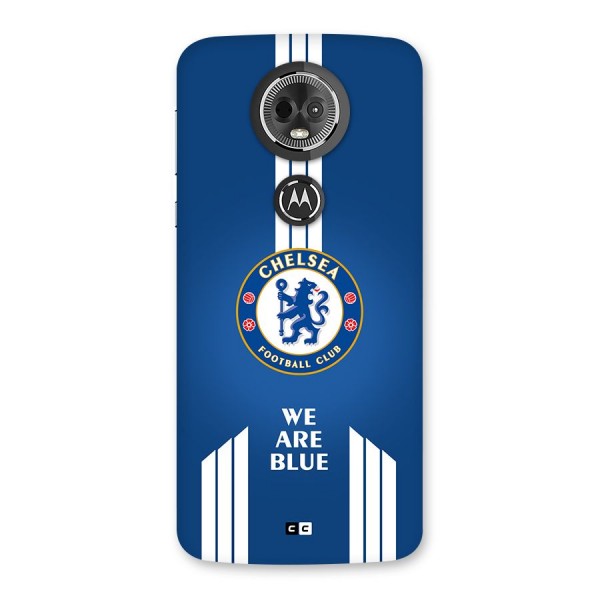 We Are Blue Back Case for Moto E5 Plus