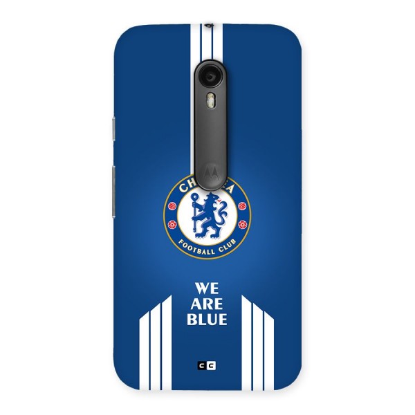 We Are Blue Back Case for Moto G3