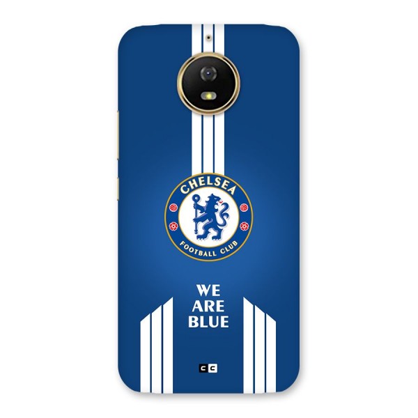 We Are Blue Back Case for Moto G5s