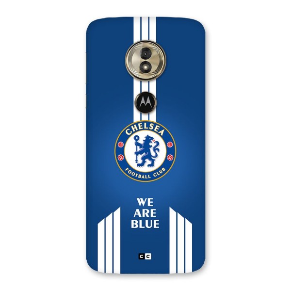 We Are Blue Back Case for Moto G6 Play