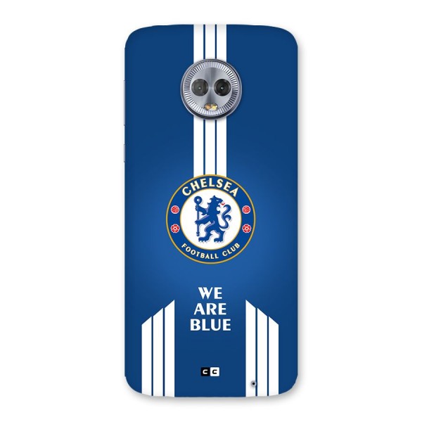 We Are Blue Back Case for Moto G6 Plus