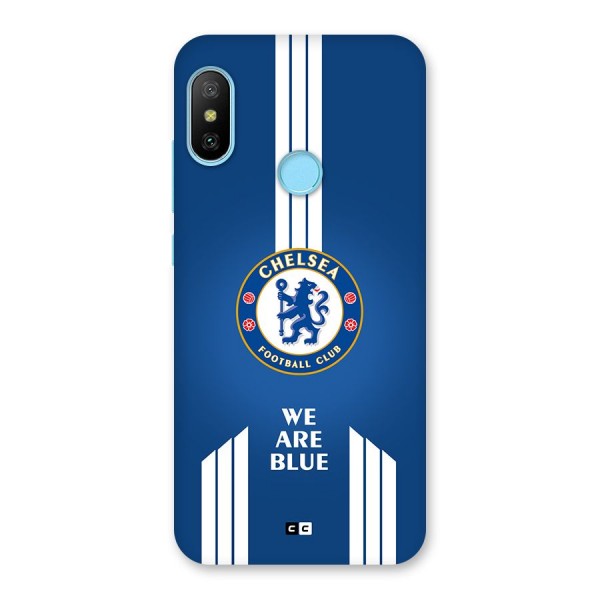 We Are Blue Back Case for Redmi 6 Pro