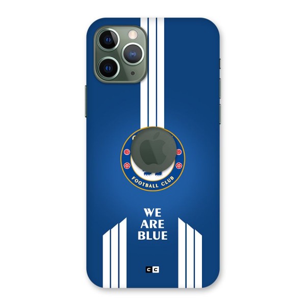 We Are Blue Back Case for iPhone 11 Pro Logo Cut