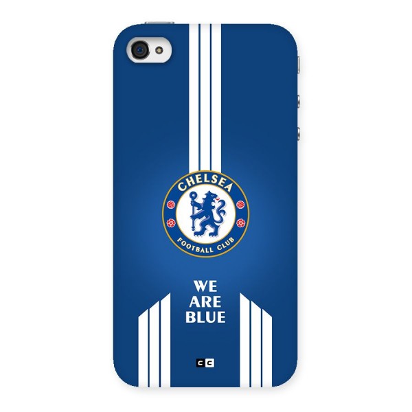 We Are Blue Back Case for iPhone 4 4s