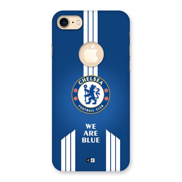 We Are Blue Back Case for iPhone 7 Logo Cut