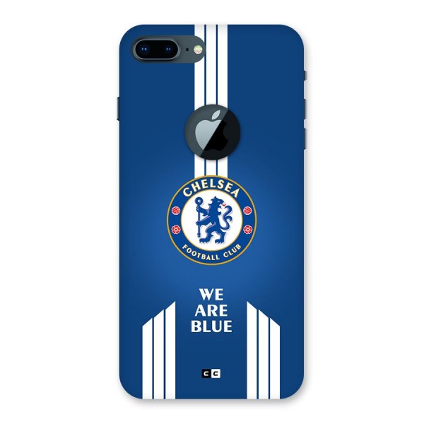We Are Blue Back Case for iPhone 7 Plus Logo Cut