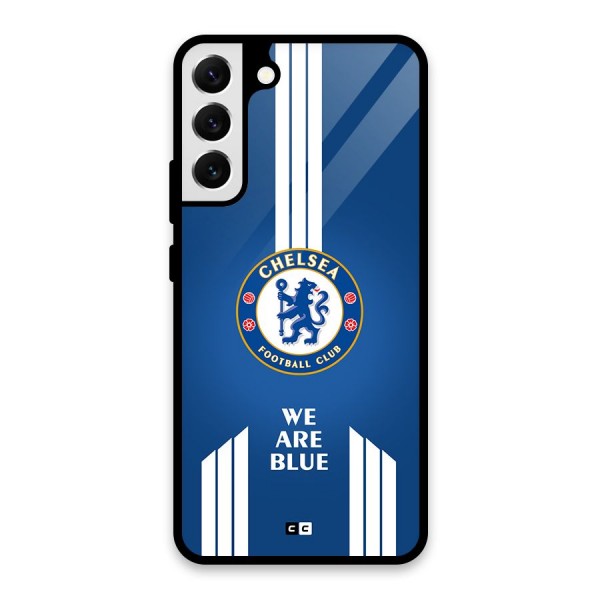 We Are Blue Glass Back Case for Galaxy S22 Plus 5G