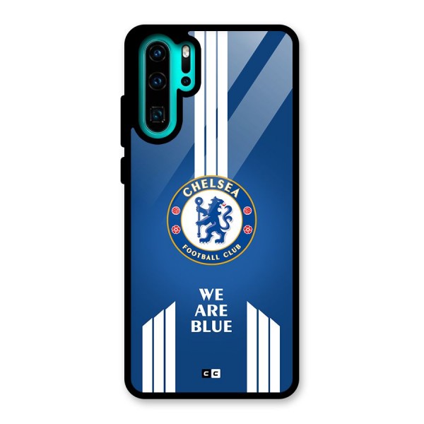 We Are Blue Glass Back Case for Huawei P30 Pro