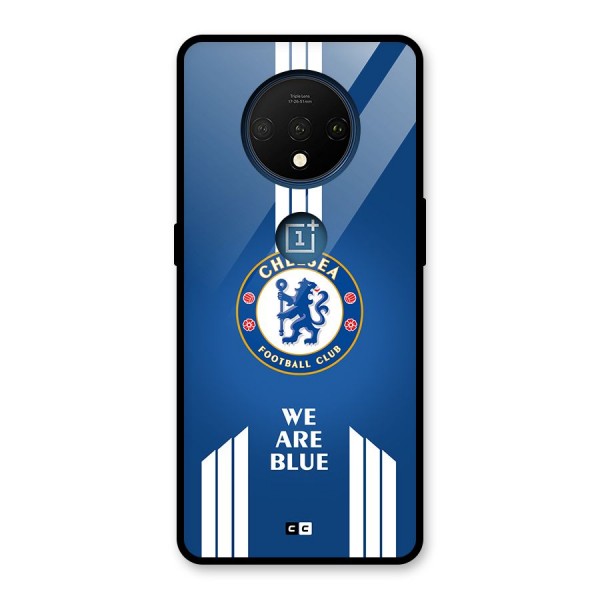 We Are Blue Glass Back Case for OnePlus 7T