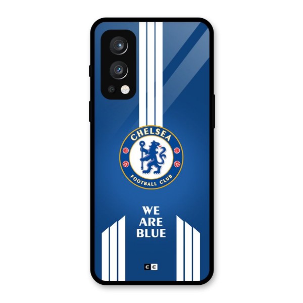 We Are Blue Glass Back Case for OnePlus Nord 2 5G