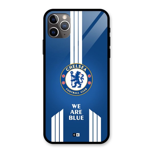 We Are Blue Glass Back Case for iPhone 11 Pro Max