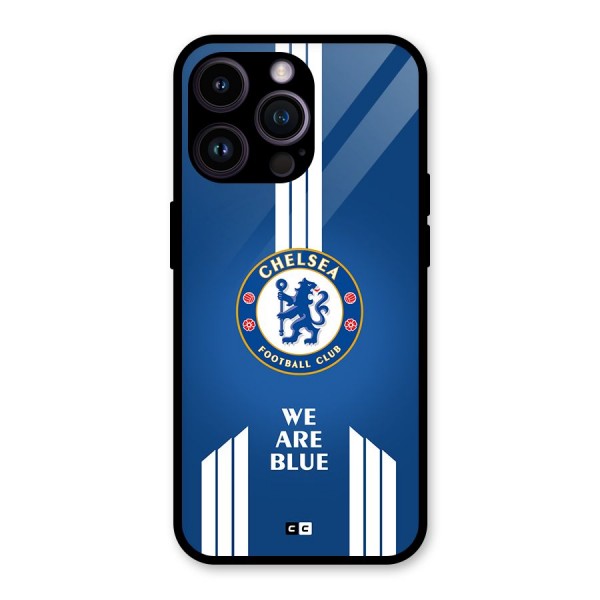 We Are Blue Glass Back Case for iPhone 14 Pro Max