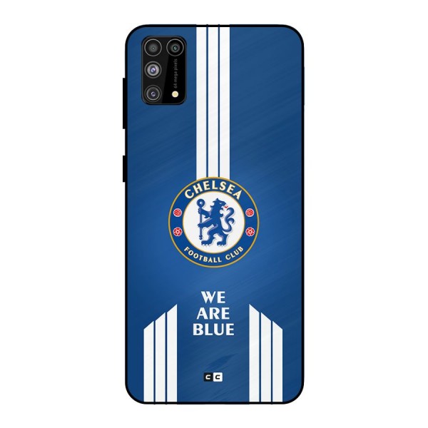 We Are Blue Metal Back Case for Galaxy F41