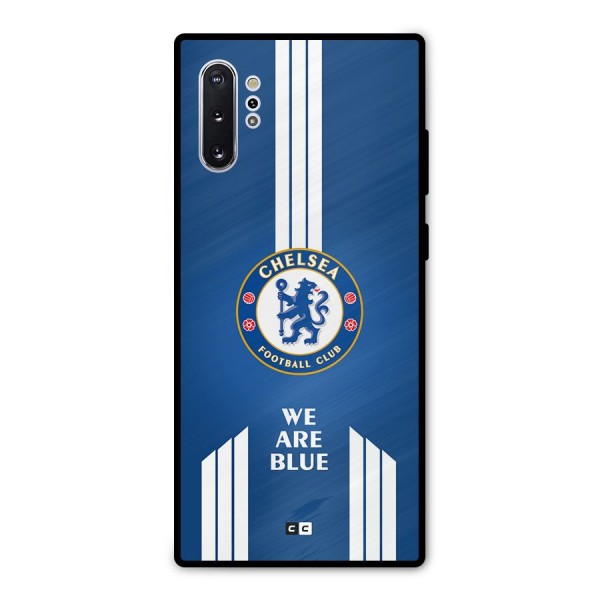 We Are Blue Metal Back Case for Galaxy Note 10 Plus