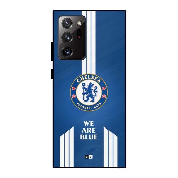 We Are Blue Metal Back Case for Galaxy Note 20 Ultra