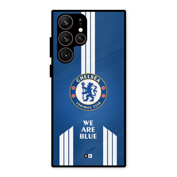 We Are Blue Metal Back Case for Galaxy S22 Ultra 5G