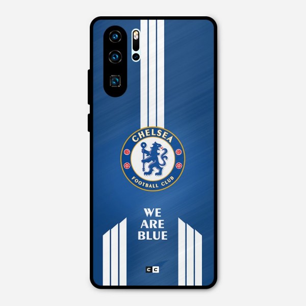 We Are Blue Metal Back Case for Huawei P30 Pro