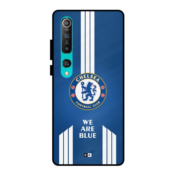 We Are Blue Metal Back Case for Mi 10
