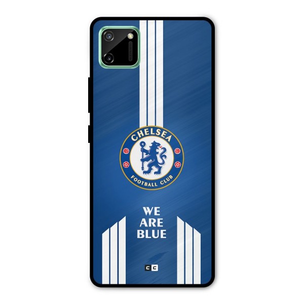 We Are Blue Metal Back Case for Realme C11
