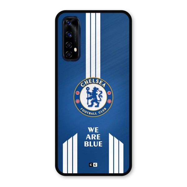We Are Blue Metal Back Case for Realme Narzo 20 Pro