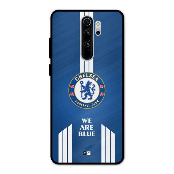 We Are Blue Metal Back Case for Redmi Note 8 Pro