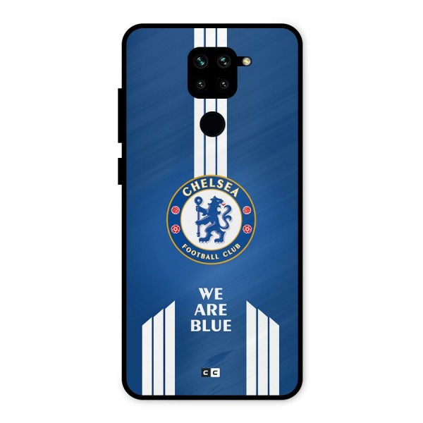 We Are Blue Metal Back Case for Redmi Note 9