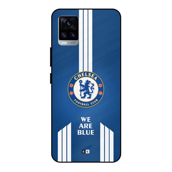 We Are Blue Metal Back Case for Vivo V20