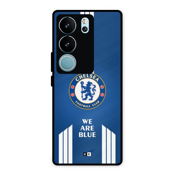 We Are Blue Metal Back Case for Vivo V29