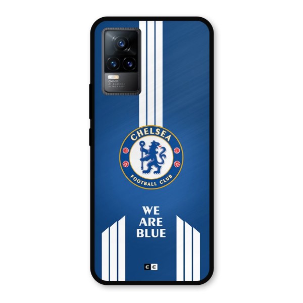We Are Blue Metal Back Case for Vivo Y73