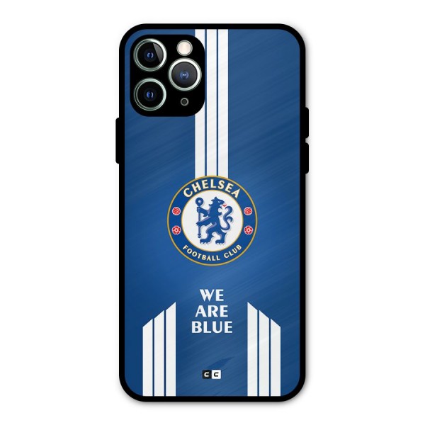 We Are Blue Metal Back Case for iPhone 11 Pro Max