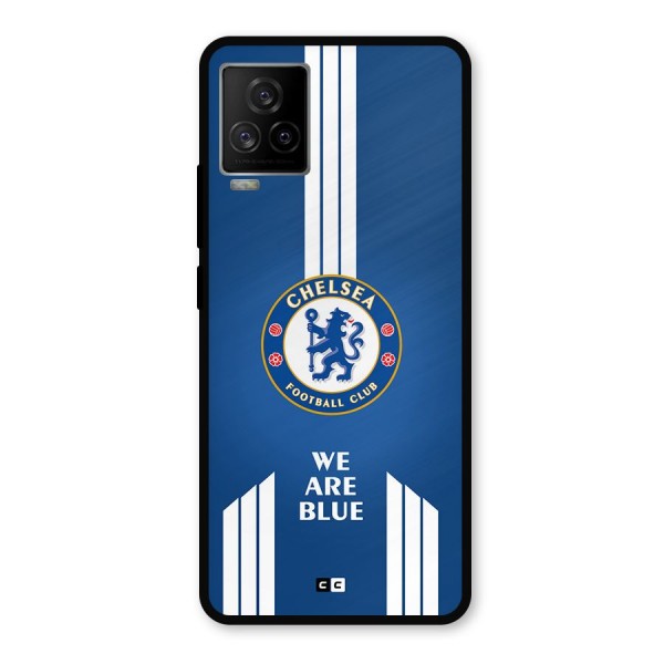 We Are Blue Metal Back Case for iQOO 7 Legend 5G