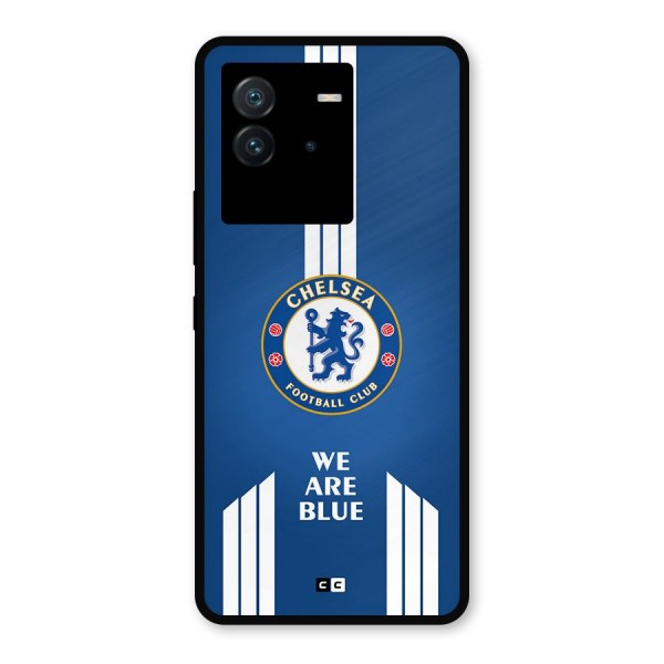 We Are Blue Metal Back Case for iQOO Neo 6 5G