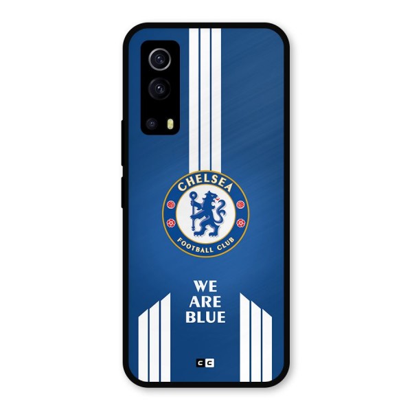 We Are Blue Metal Back Case for iQOO Z3