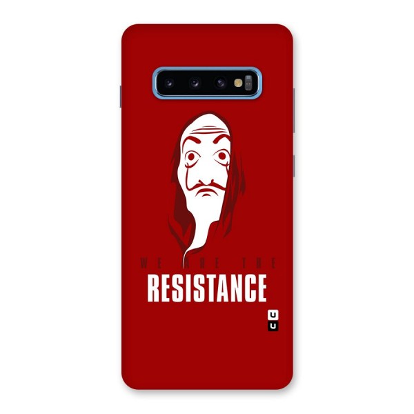 We Are Resistance Back Case for Galaxy S10 Plus