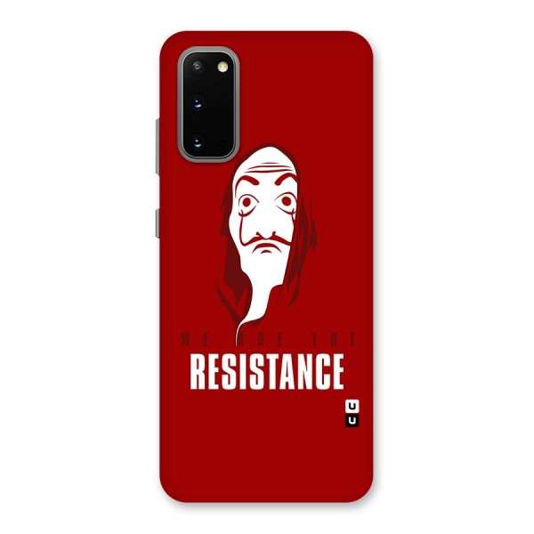 We Are Resistance Back Case for Galaxy S20